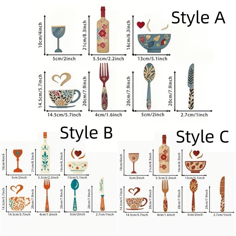 Vintage Rustic Wall Sticker Ornaments Farmhouse Style Creative Hanging Art  Bar