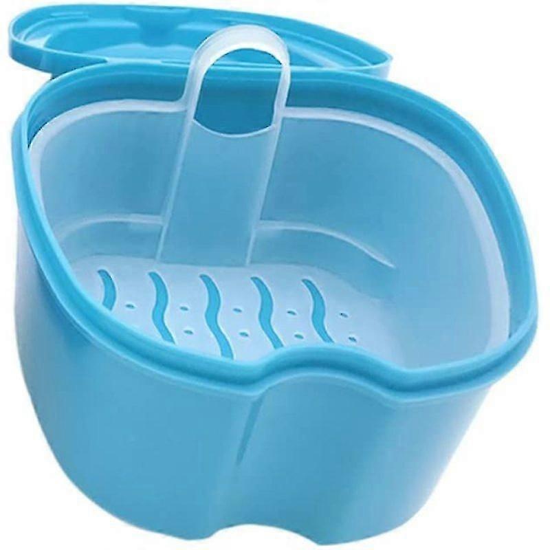 2pcs Healthy Denture Box Denture Box Broken Denture Storage Box