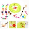 Pet Set Toy Indoor Tunnel Cave Cat Stick Fake Mouse Ball Interactive Supplie
