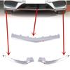 NEW Front Lower Bumper Chrome Molding Trim Silver OE# A2078850774 A2078850874 A2078850974 For Mercedes E CLASS W207 E300 2014-