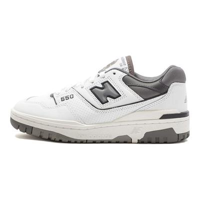 550 White Grey Dark Grey Sneakers BB550WTG
