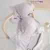 New sexy lace small chest not empty cup underwear women's suit without steel ring breast adjustment breathable bra cover