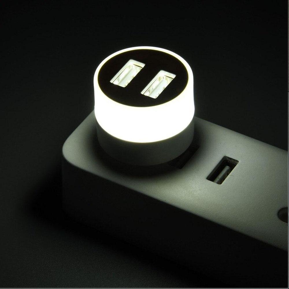 5Pcs Small USB Plug Lamp LED Night Light Computer Mobile Power Charging Mini Book Lamps LED Eye Protection Square Reading Light