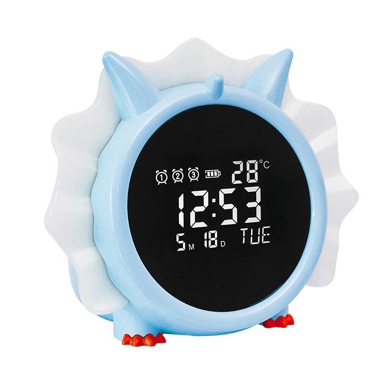 New Night Light Clock Dinosaur Shape Alarm Clock Multifunctional Electronic Clock Children's Gift Clock Bedside Clock