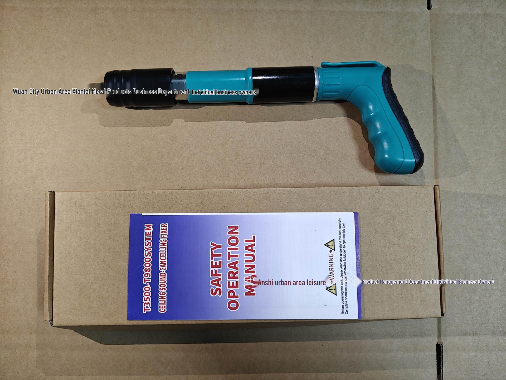 

Мини пороховой потолочный гвоздезабиватель для кабельных лотков и декора