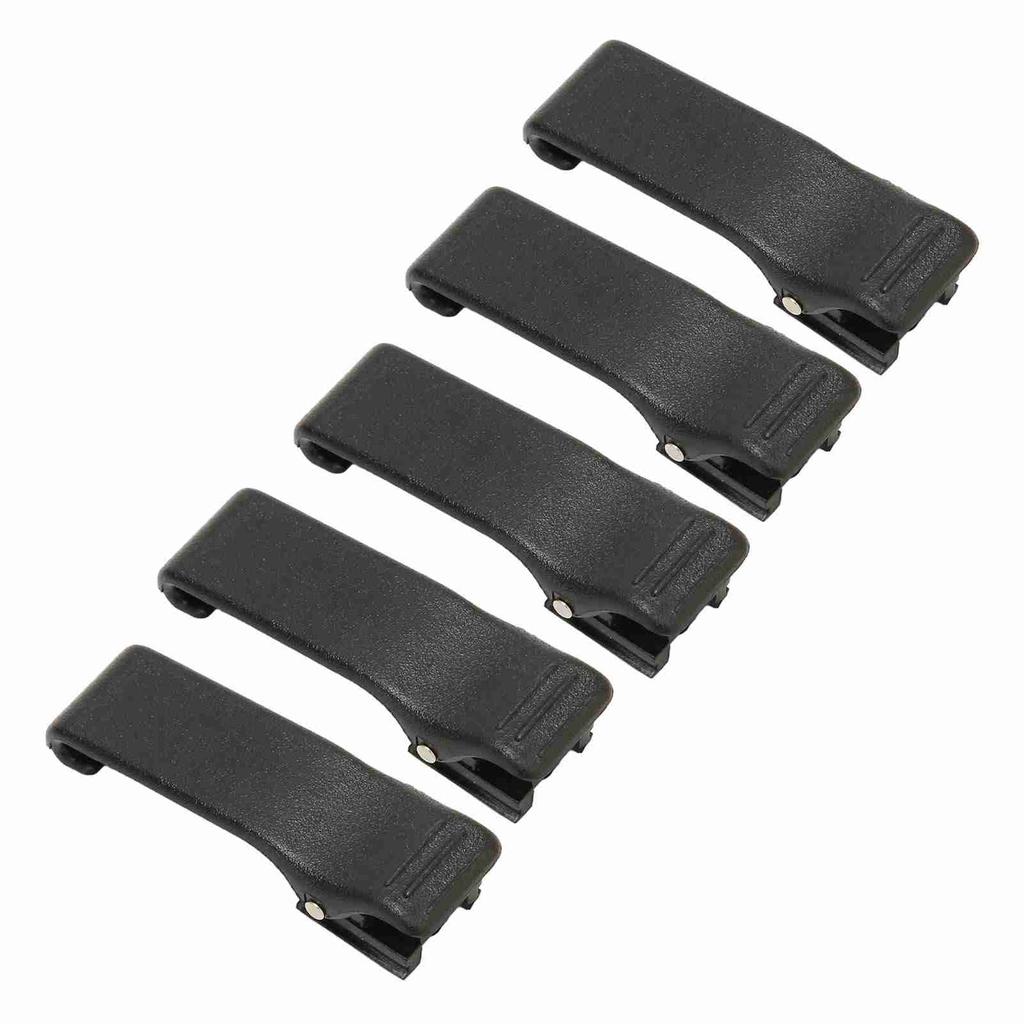 5Pcs Radio Belt Clip Plastic Portable Replacement Radio Belt Clip for Motorola GP88 GP88S GP2000
