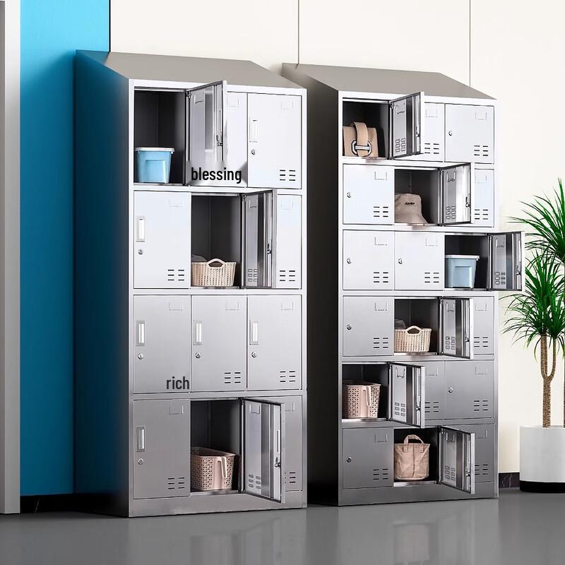 Stainless Steel Multi-Door Employee Locker