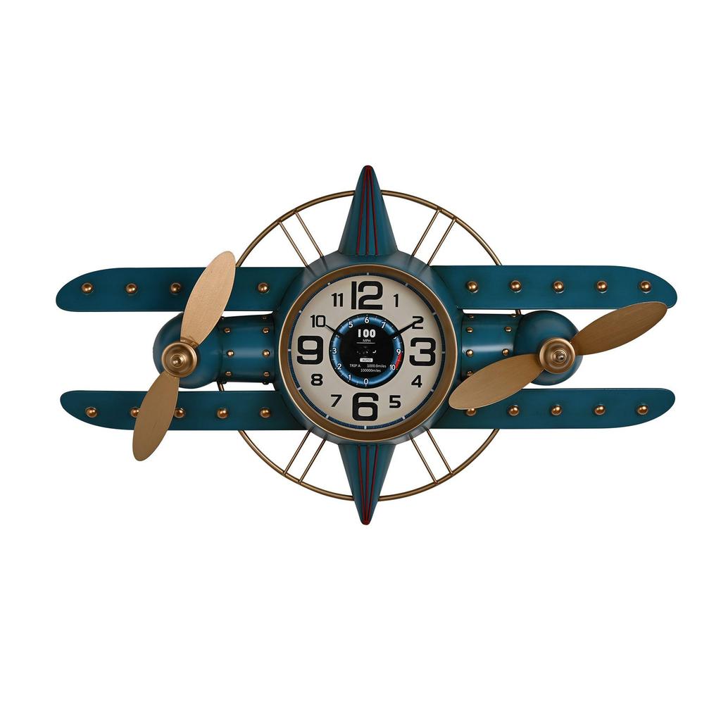 Hometime Aeroplane Propeller Wall Clock