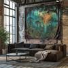 Tropical Rainforest Tapestry Bedroom Art Decor Fabric Wall Hanging