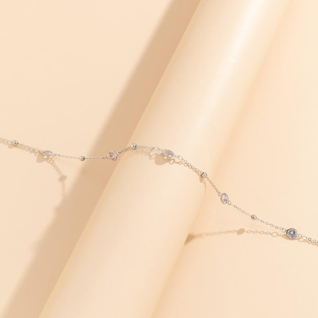 Accessories, Sexy Rhinestone Thin Chain Waist Chain Women, Simple Beach Bikini Bead Body Chain