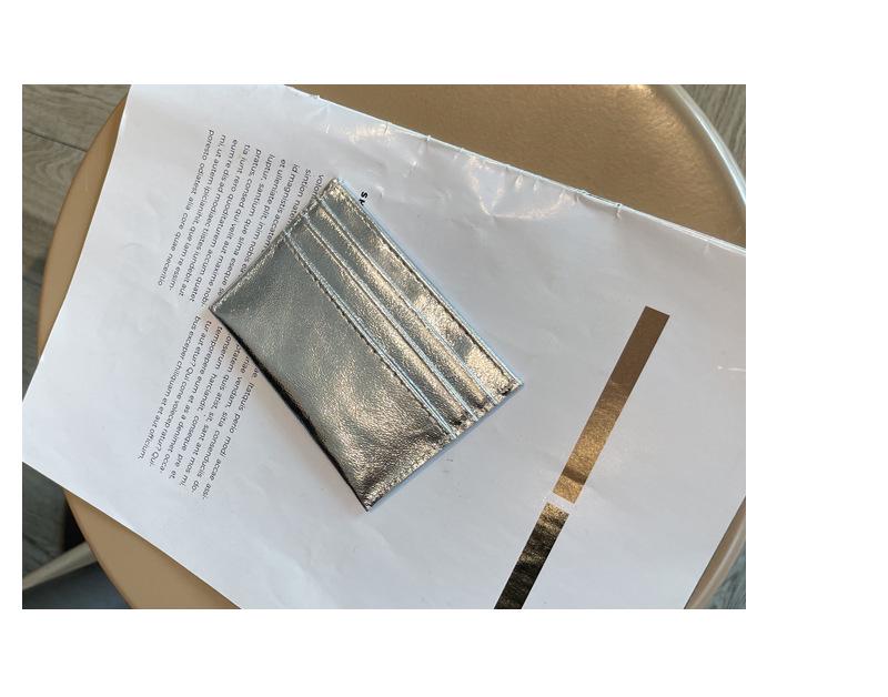 Exquisite Ladies' Crackle Leather Ultra-Thin Card Holder – Cute, High-End Mini Case for Cards and Driver's License