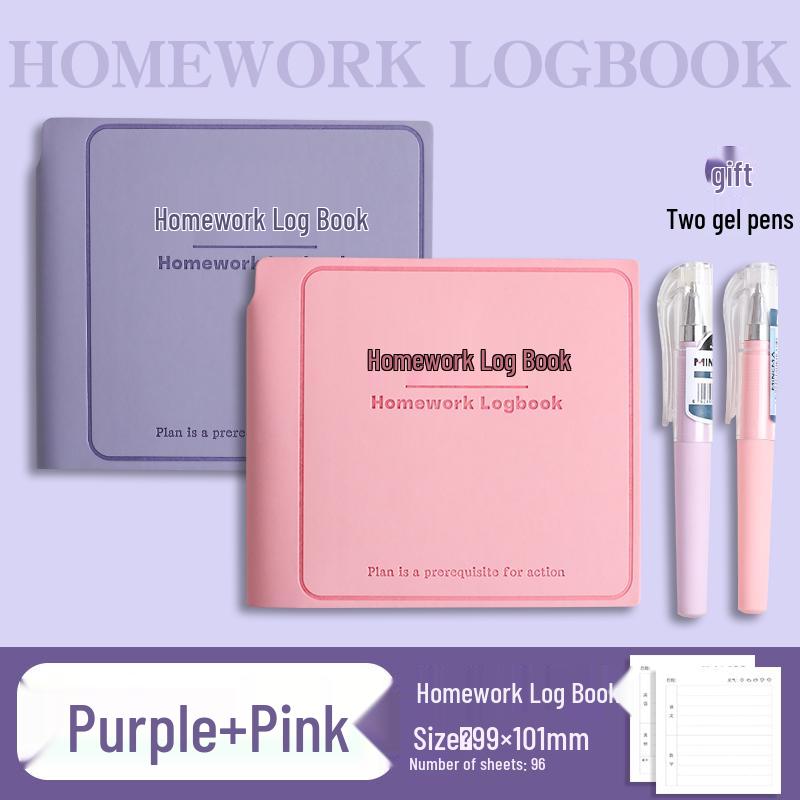 Grade 1 Mini Homework Notebook for Primary Students