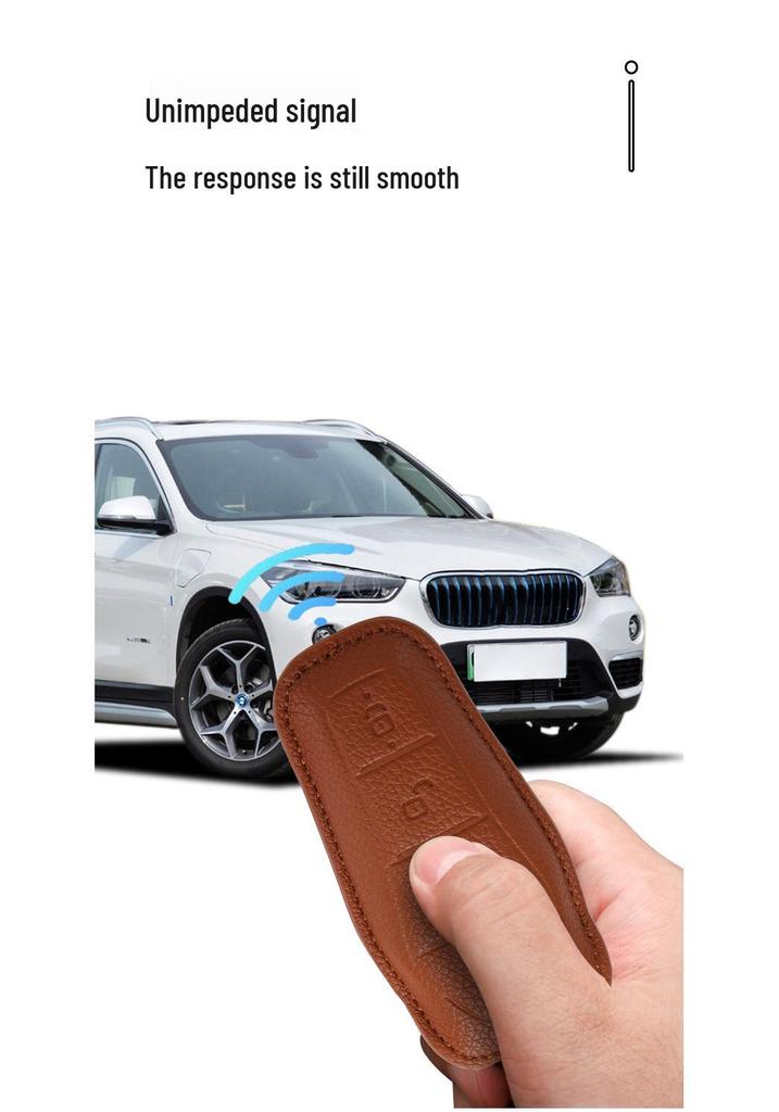 BYD Pro Key Case - Leather Protective Shell for Song Plus, Yuan DMI, Dolphin, Han, Tang, Qin, Han EV Models