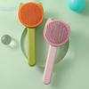 Cat Ear Pet Comb One-button Hair Removal Beauty Steel Needle Comb, Cat and Dog Comb High-quality ABS Pet Products