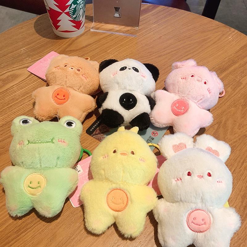 Weiches Plüschtier Taschenanhänger Schlüsselanhänger Puppen Ideal für Hochzeiten Geburtstage Abschlussfeiern und mehr