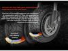 Kaabo GTR Max Off-Road Folding Electric Scooter - 72V 40Ah, High Durability, Shock Absorption.