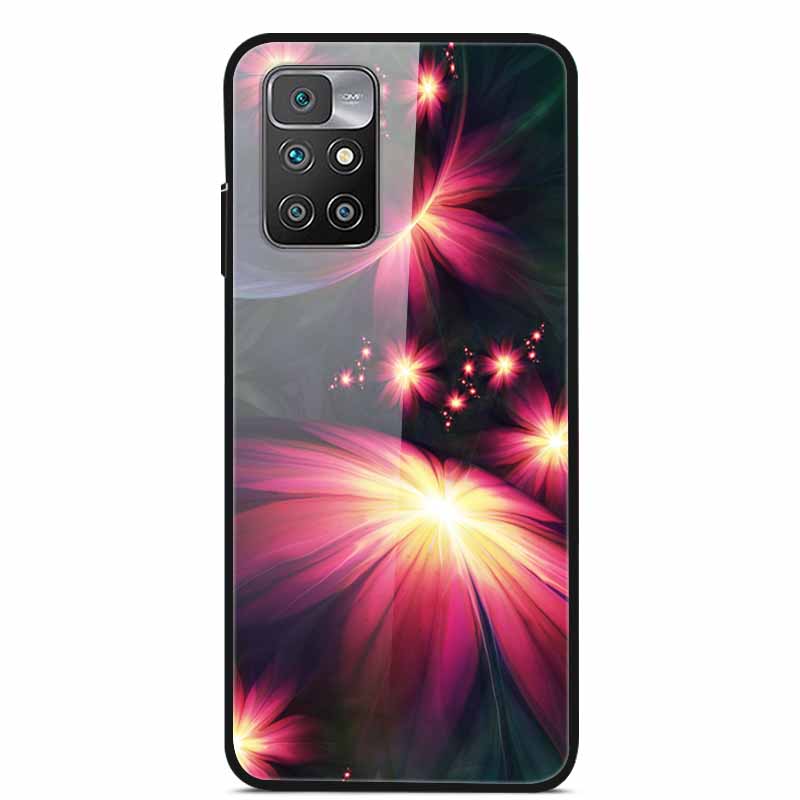 For Redmi Note 10 Pro Cases Note10T Tempered Glass Hard Back Cover for Xiaomi Redmi Note 10 5G / Note 10T Phone Case Capa Fundas
