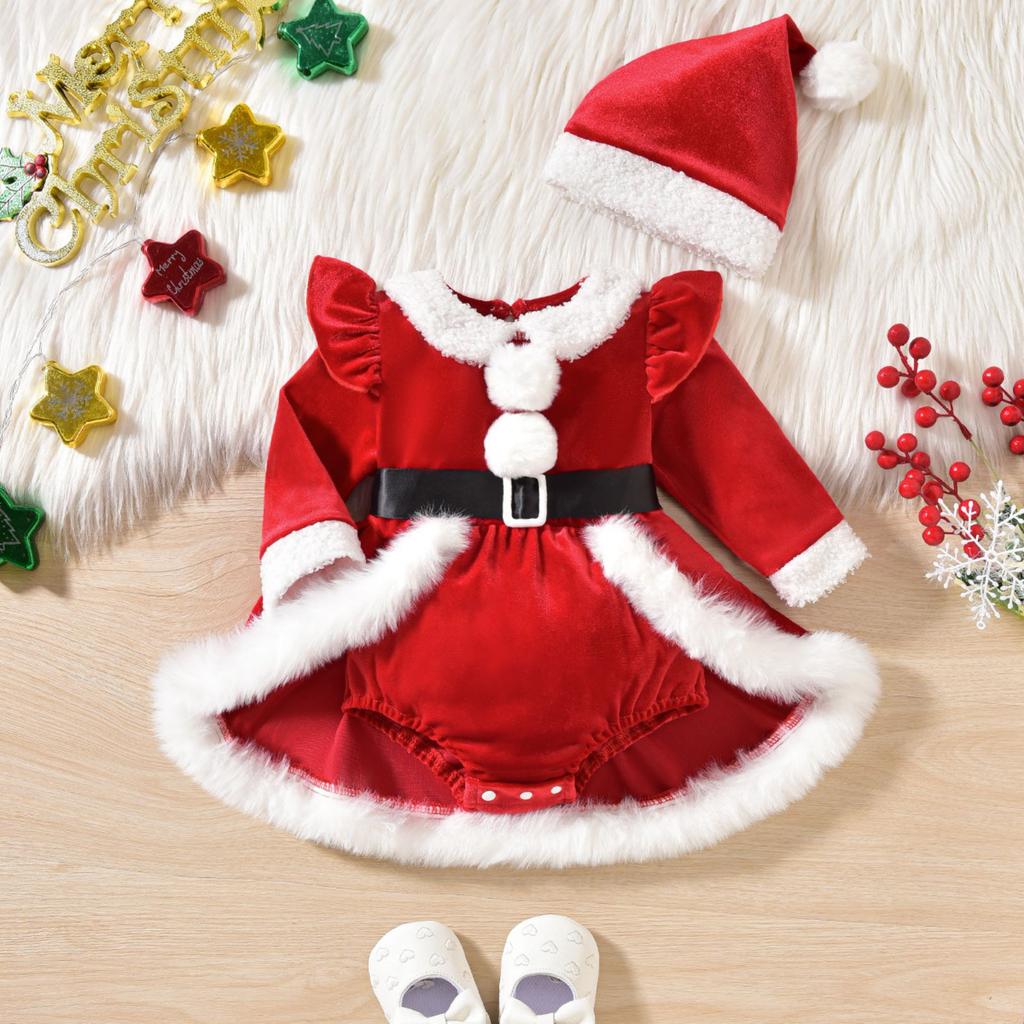 Christmas Party Romper Dress Costume