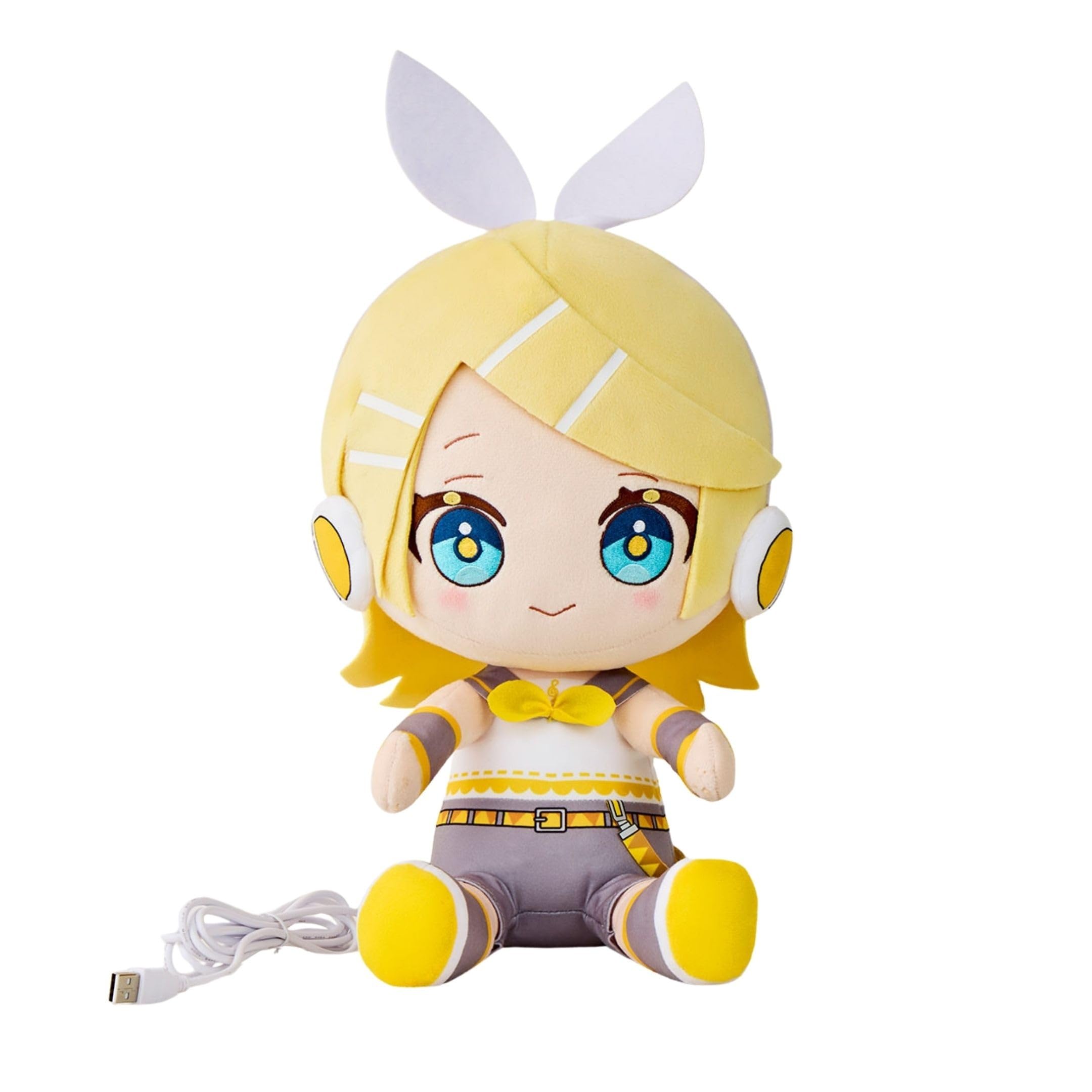 Плюшевые игрушки CCP Кагамине Рин и Лен, теплые набивные, Piapro, Хацунэ, теплые, CharaNix, игрушка, животное, персонажи, Мику, Вокалоид, милые, персонаж, KS-AN89-VRI