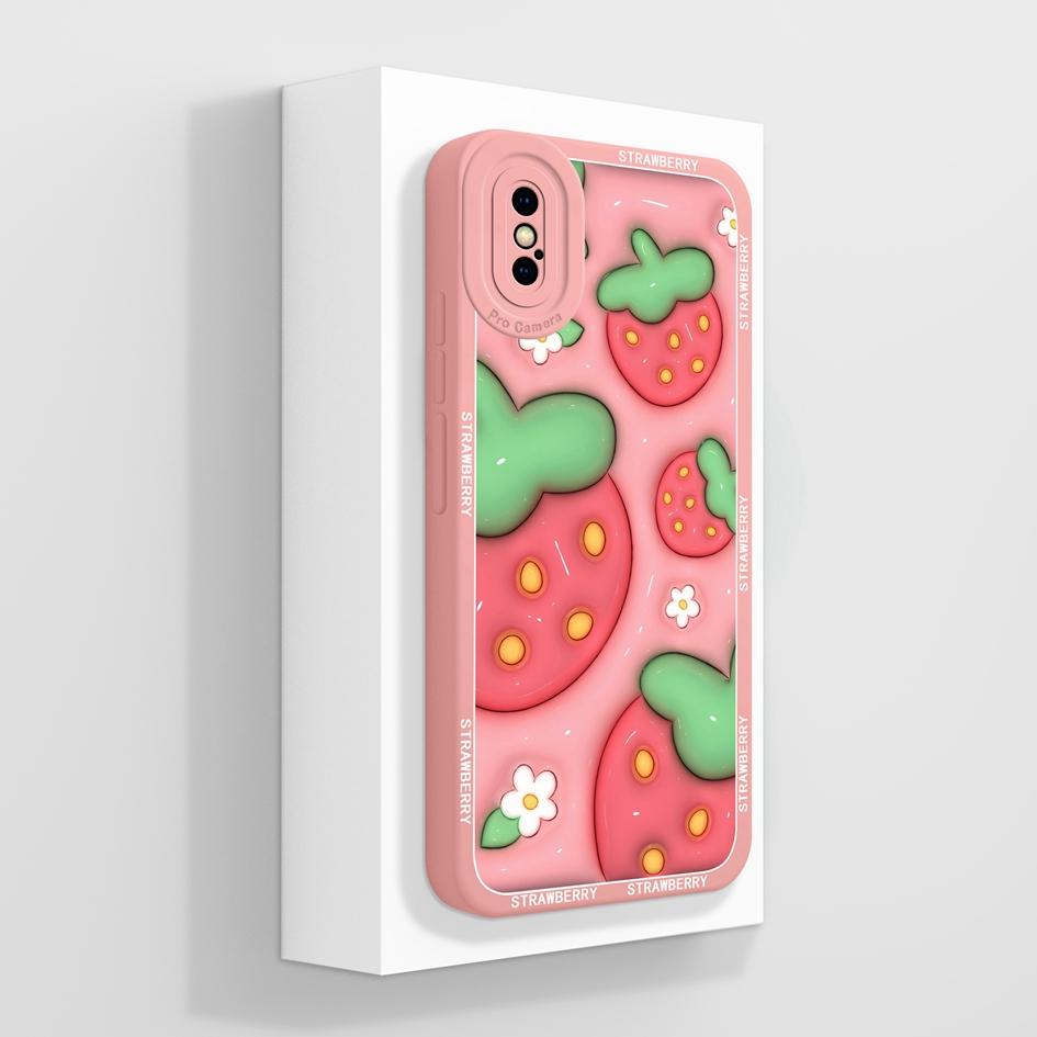 Pro Apple iPhone X XR XS SE 6 7 8 11 12 Pro Max Plus Mini Pouzdro na telefon Luxusní Vzor Květů Měkký Tekutý Silikon Protiskluzový Ochranný Pro iPhone Kryt