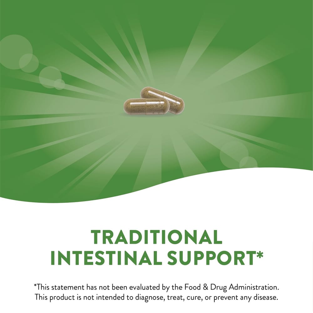 Nature's Way Neem Leaf 950mg Veggie Capsules, 100 Count (475mg per capsule)