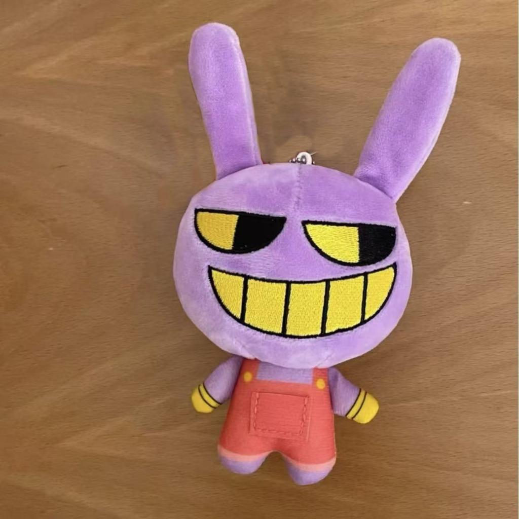 New Caine The Amazing Digital Circus Q Version Plush Toy Body Stuffed Cotton Doll For Anime Fans Collectible Decoration Gift