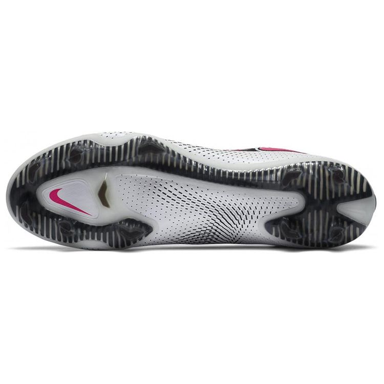 Nike Zapatillas Phantom GT Elite DF FG Blanco Rosa Blast Unisex Negro CW6589-160