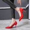 Fashion Aphixta 7cm Thin Heels Women Pumps Dress Classic Shoes Wedding Official Leisure Party Shoes Super Big Size 49 50 Plus Size