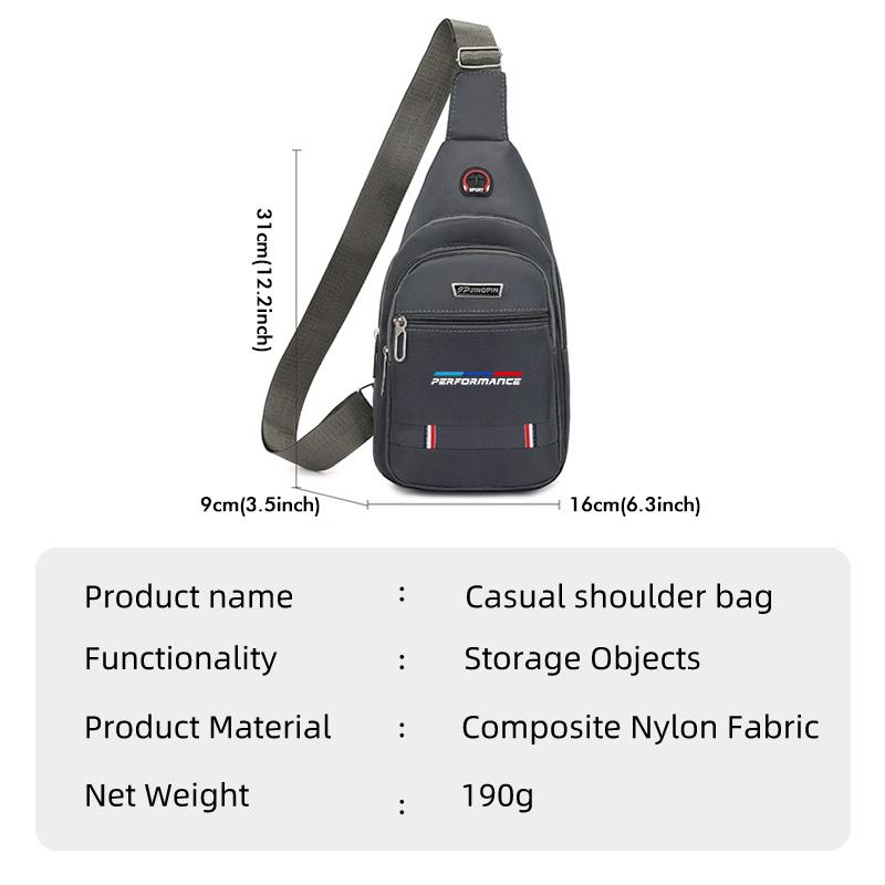 EYAG3 Car Logo Camouflage Men Slanted Shoulder Bag Chest Crossbody Storage Bag For BMW 1 3 5 Series X1 X3 X4 X5 X7 G20 G38 F20 F39 F48