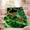 Super Anime H-Hunter X HunterS Throw Summer Flannel Throw Blanket Soft Antistatic Washable KidFriendly Couch Bed