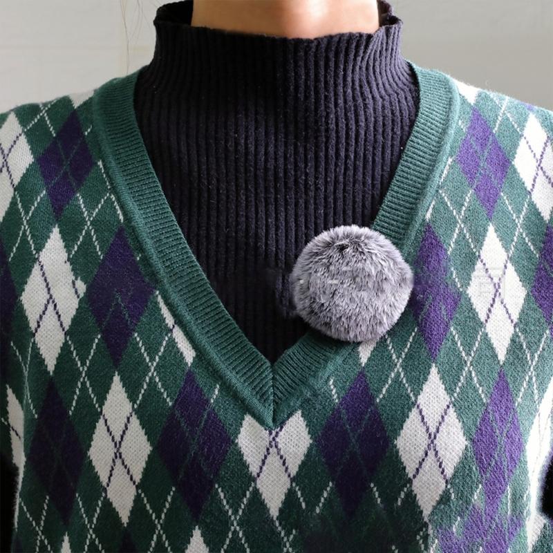 2Pcs Windscreen Cover for Omic Lavalier Microphones Windshield Artificial Furs Wind Screen Furry Sleeve