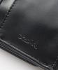 X-girl XG Emblem Buckle Faux Leather Mini Wallet (105254054006) Black, One Size
