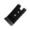 1-10PCS Metal Waist Belt Buckles Sheath Clip Clasp Pocket Wallet Wallet Key Hook Stainless Steel Silver Cash Holder Clips Tool