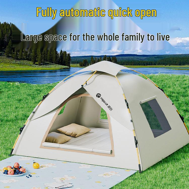 Automatisches Outdoor-Campingzelt: Insektensicher und Sonnenschutz