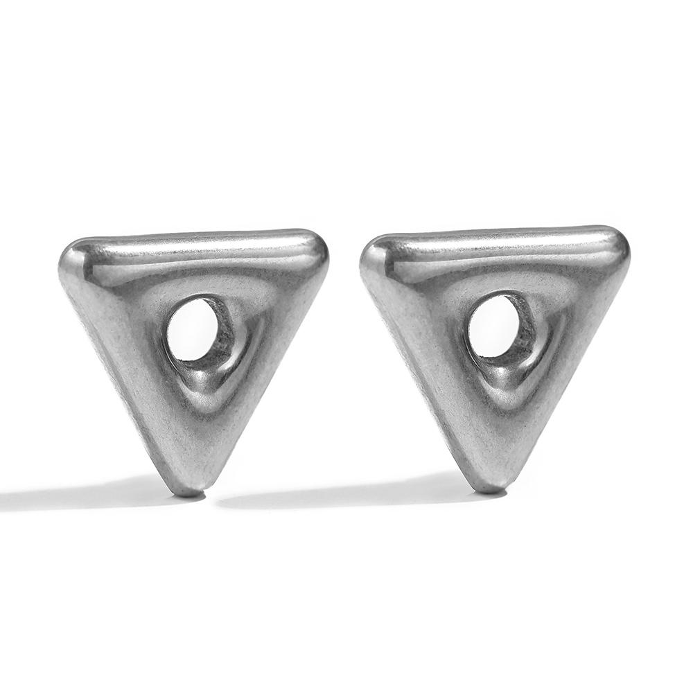

10pcs Stainless Steel 4mm Big Hole Heart Charms Star Pendants for DIY Women Hoop Earrings Making Necklace Bracelets Supplies