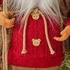 Santa Claus Doll Red Sweater Christmas Decoration Christmas Decorations Standing Christmas Gift Ornament for The Elderly