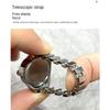 Vintage Valentine's Day Gift Mini Finger Watch Ring Personality Rings Jewelry Clock  Man