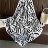 90*90Cm Square Silk Scarf Women Light Luxury Fashion Shawl Sunscreen Headscarf Designer Hijab Feamle Scarves Bandana