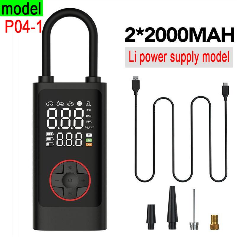 Multi Functional Portable Wireless Tire Inflation Car Digital Display Tire Inflation Pump Car Mounted Inflation Pump Inflator