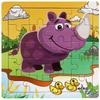Toys Educational Cute Cartoon Baby Puzzle Wooden Small Piece Train Toy Wooden Jigsaw Puzzle For juguetes educativo Kids Children