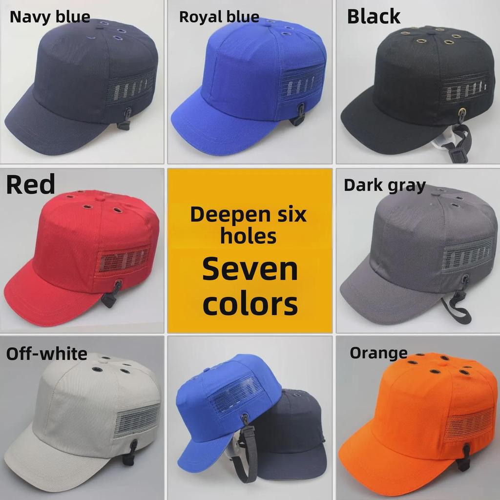 Lightweight Breathable Baseball-Style Safety Helmet for Welders