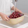 Large Capacity Fruit Cleaning Basket Double-Layer Vegetable Basket  Vegetable Washing