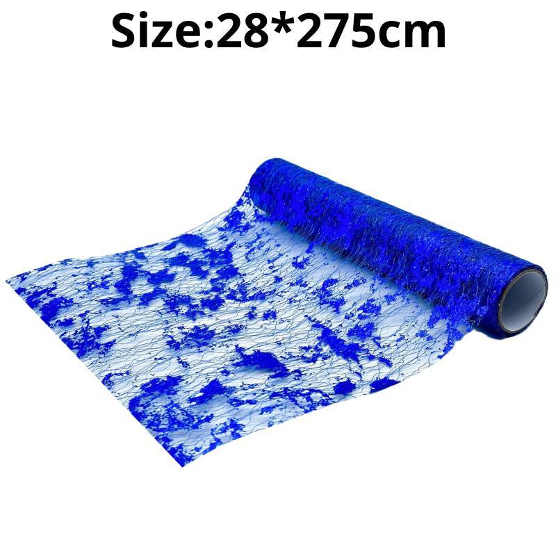 Luxurious Gold Mesh Tablecloth Roll Perfect For Weddings And Holiday Parties