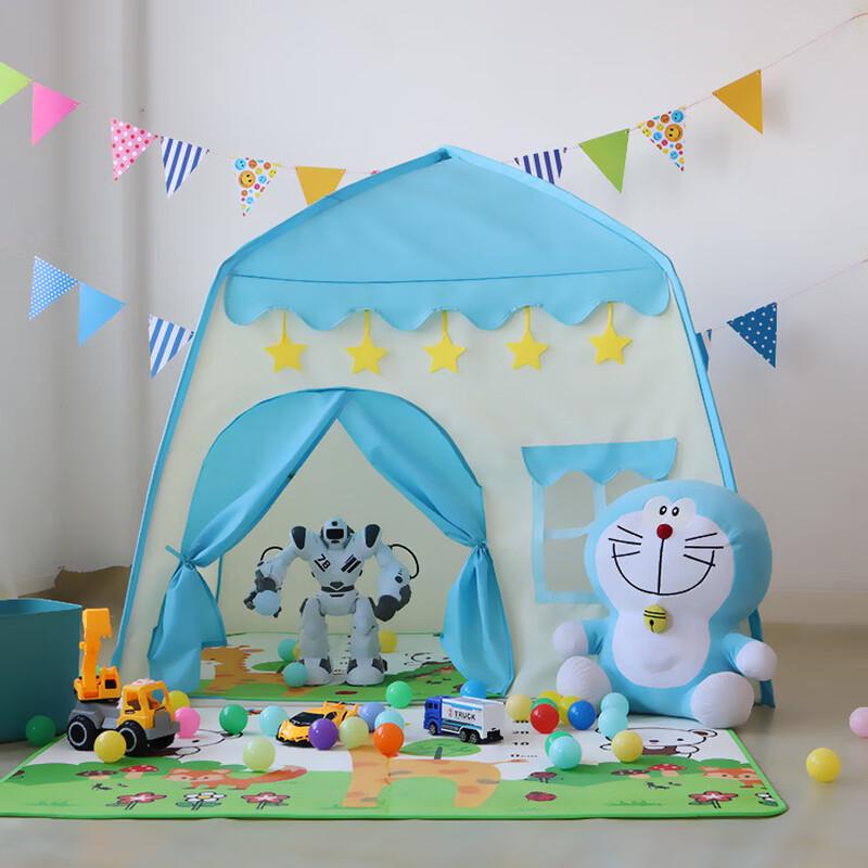 Kids Pretend Play Toy Storage Tent