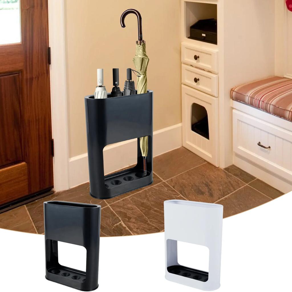 Umbrella Stand Rack Fits 4 Umbrellas Holder with Heavy Duty Metal Iron Panel Umbrella Stands with Non-Slip Soft Cushion