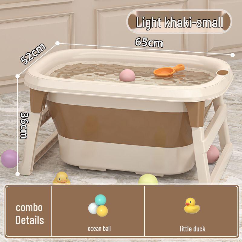 Baby Bathtub Foldable Soaking Tub for Kids