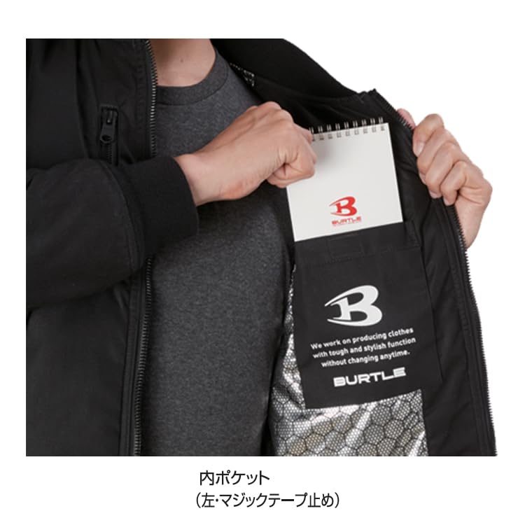 BURTLE Flight Cold Weather Jacket 5260 (JP, Alphabet, L, 19: Backpack)