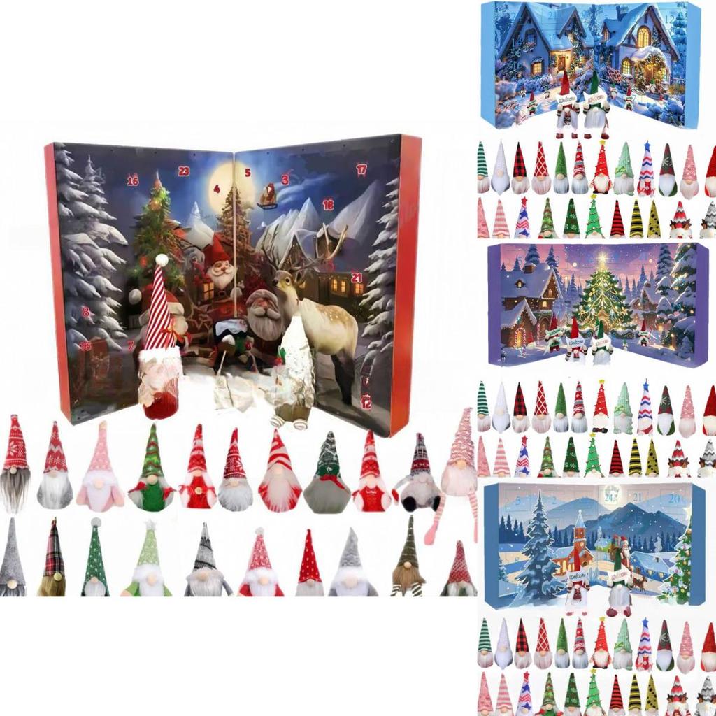 Christmas Gnome Advent Calendar Toy With Developmental Benefits For Children And Parent Interaction