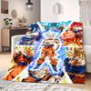 Dragon Ball Z Print Blanket Warm Comfortable Flannel Blanket Suitable for Bedrooms,Sofas, Beds,Chairs,Travel -QIAO23