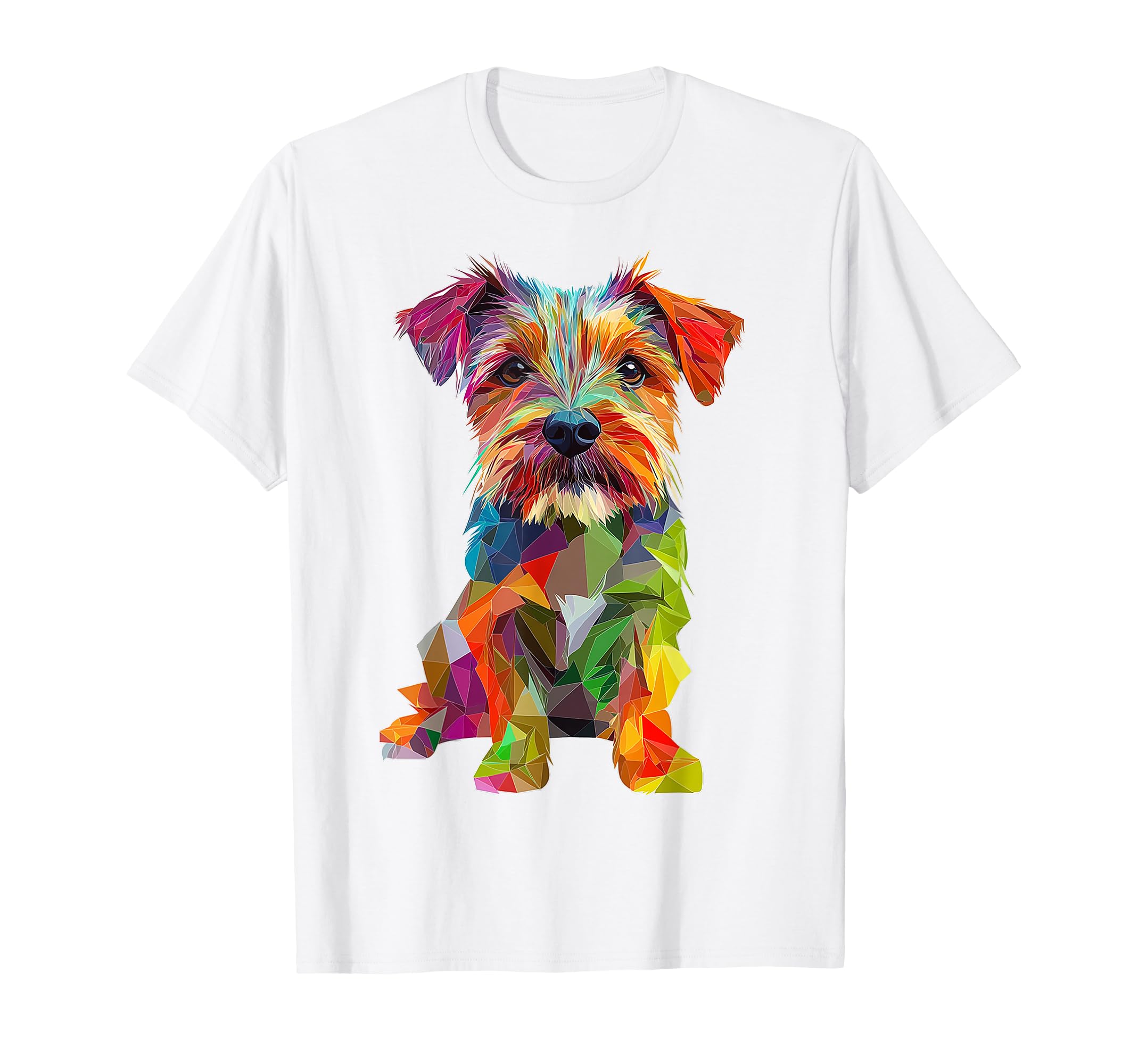 

Norfolk Terrier Dog Pet Artwork Colorful Norfolk Terrier T-Shirt